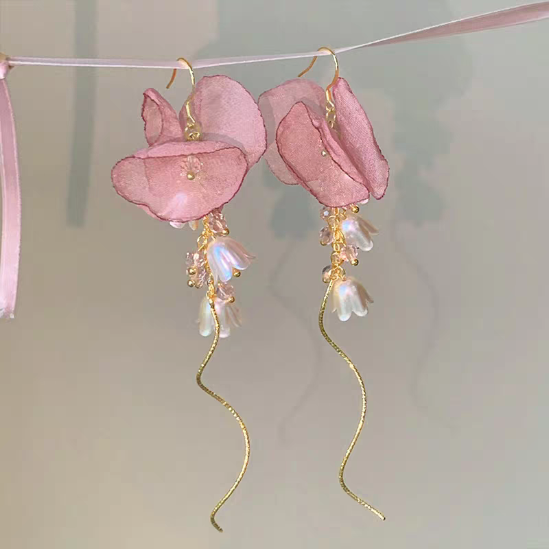 Blush Orchid Cascade  | 優雅な蘭のしずく